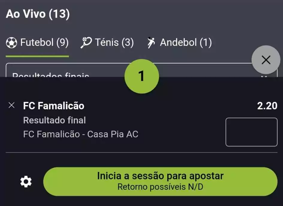 ao vivo jogos desportes fitebol tenis andebol apostas bonus