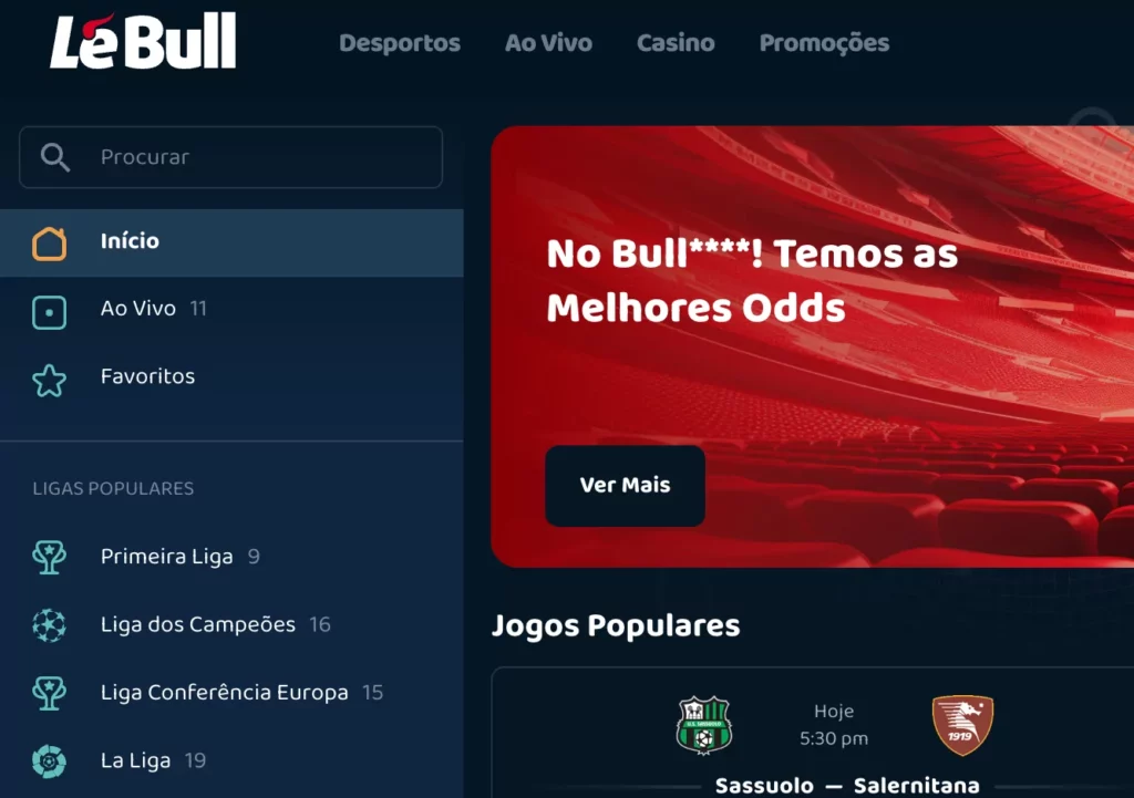 lebull, le bull, temos as melhores odds, desportos, gambling, jogos populares, ao vivo bet portugal